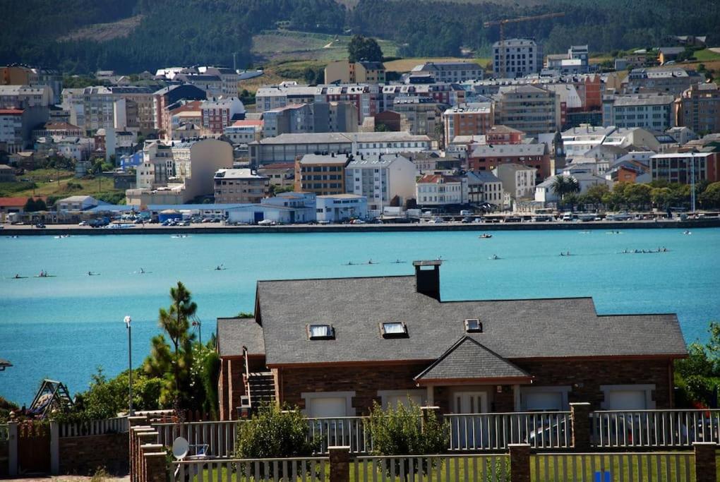 Atico Con Vistas A La Ria Y A Foz Apartment บาร์เรรอส ภายนอก รูปภาพ